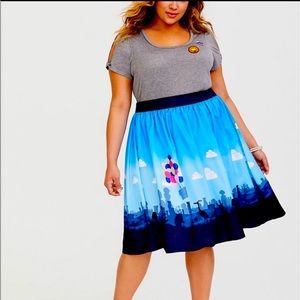 Torrid Disney Pixar Movie “Up” Skirt Size 2x